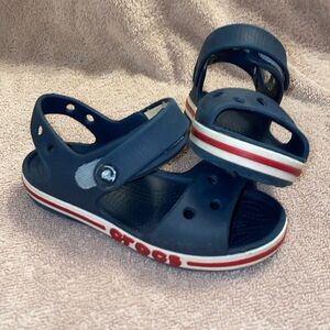 Slightly used little toddler boy sandals